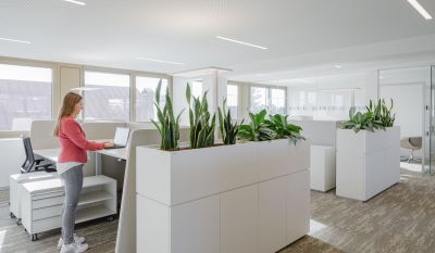 Bank burgenland hoehenverstellbar arbeitstisch bewegung ergonomie buero neudoerfler