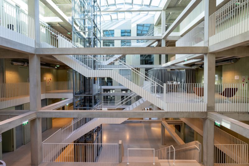 Uni linz einrichtung ausstattung buero lounge aula neudoerfler